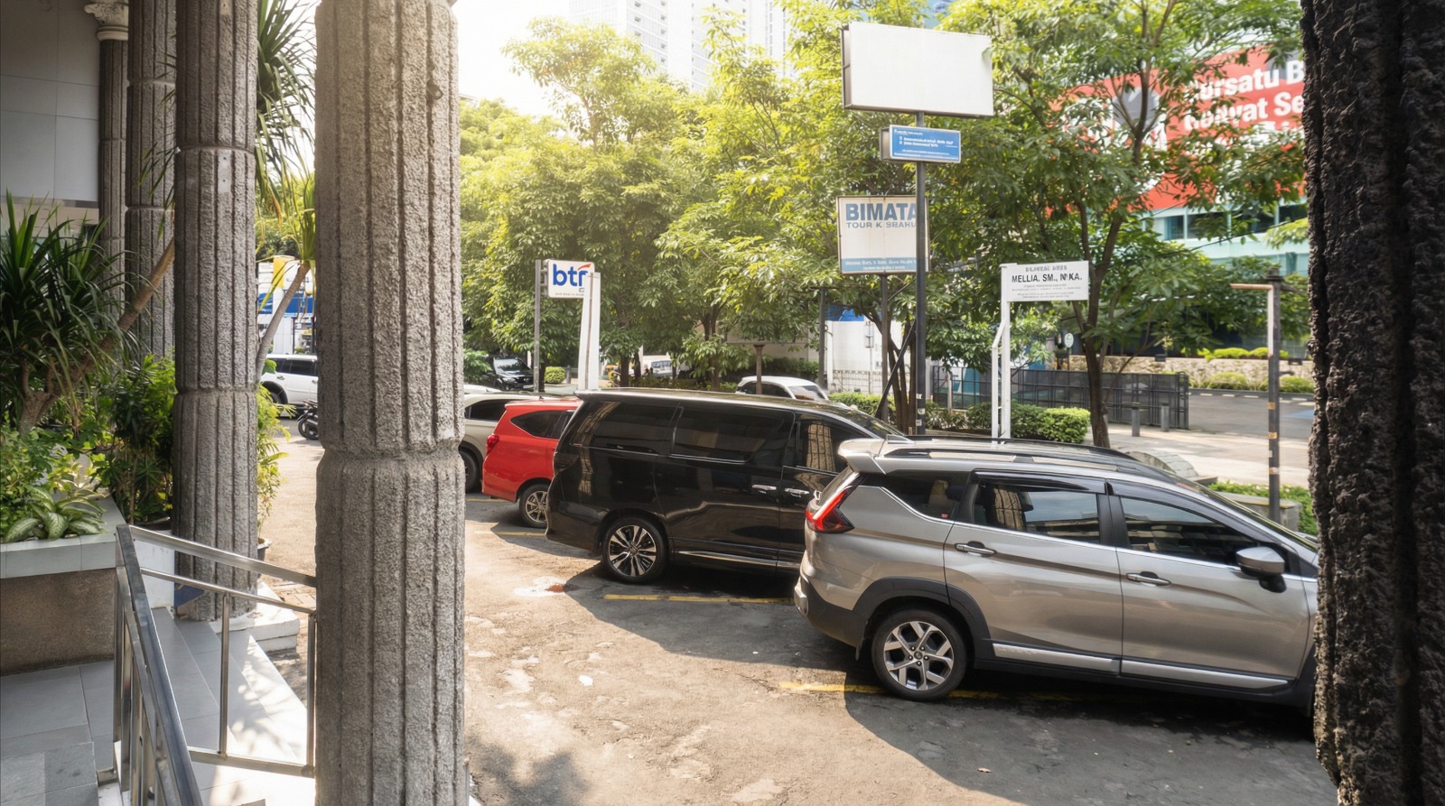 Area parkir ARVA Cikini